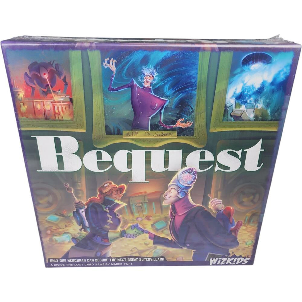 Bequest Board Game WizKids Divide the Loot Card Game by Marek Tupy 3 - 6 Players